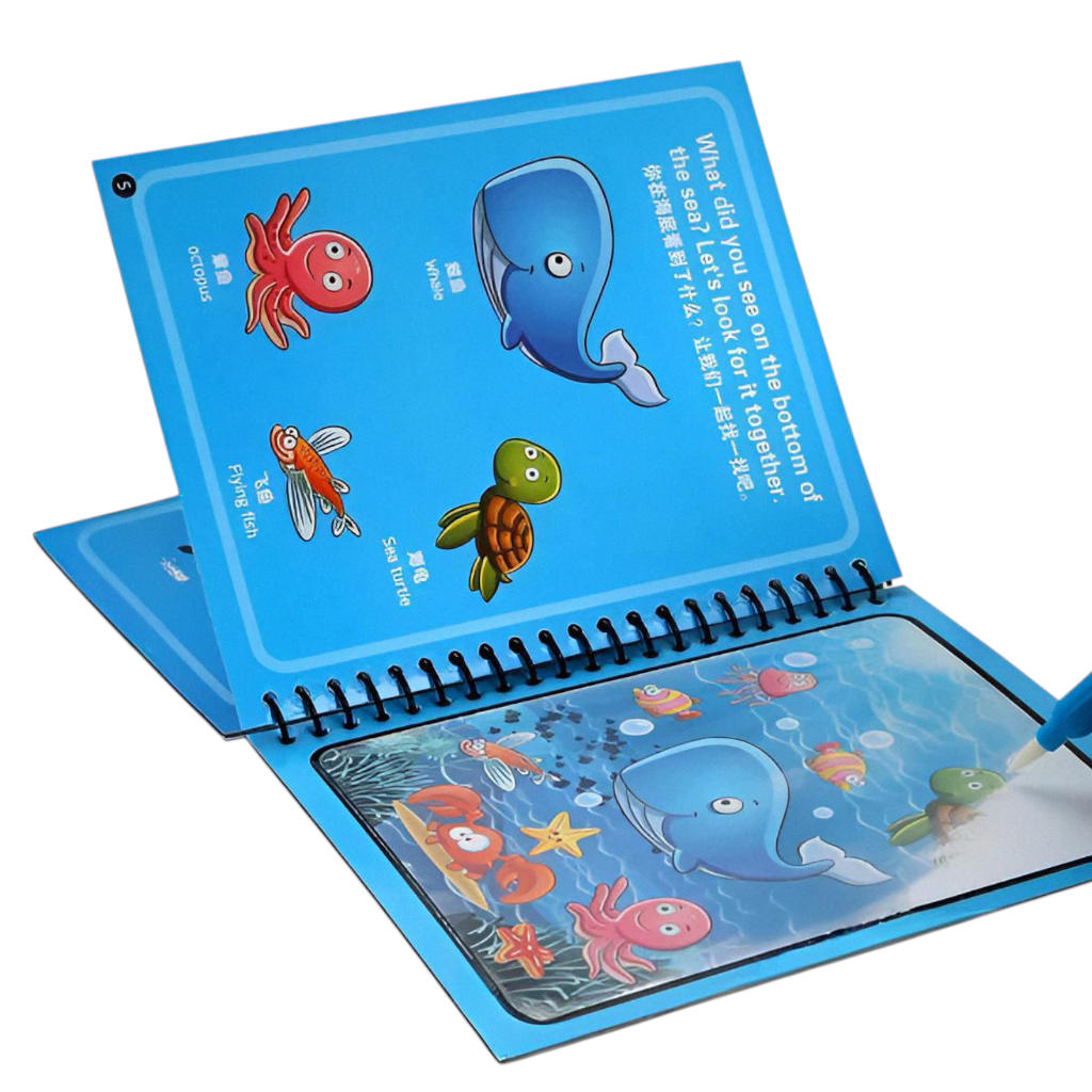 Le Cahier Magique à l’Eau